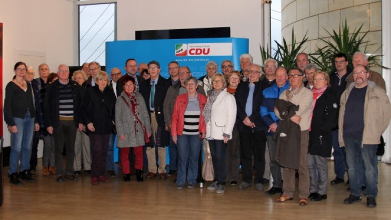 Besuchergruppe Landtag