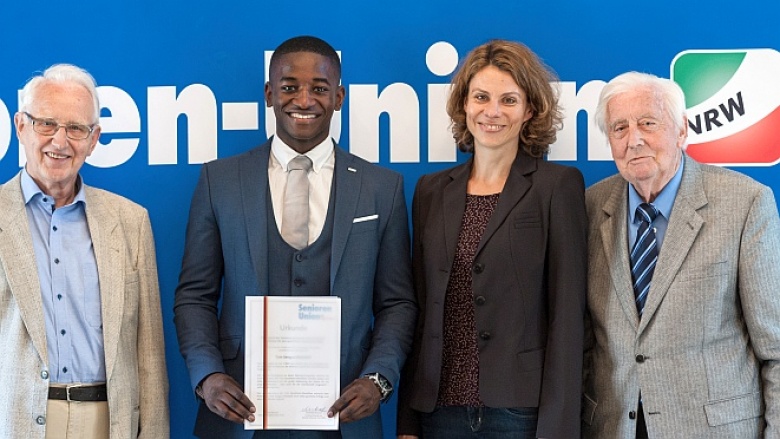 Tom Sengua Malutedi erhielt Sportförderpreis der CDU-Senioren